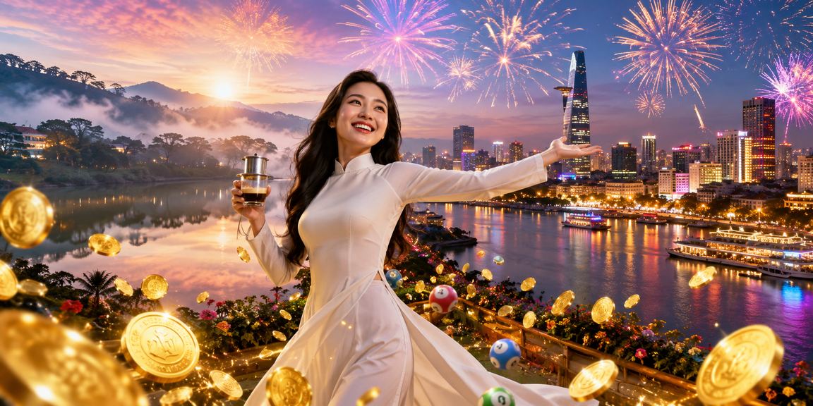 Người chơi Sài Gòn xem xổ số và kết quả cá cược trên điện thoại tại quán cà phê